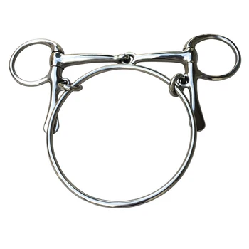 스테인레스 스틸 덱스터 레이싱 비트, 하프 체크 비트, 말 장비, 5 인치