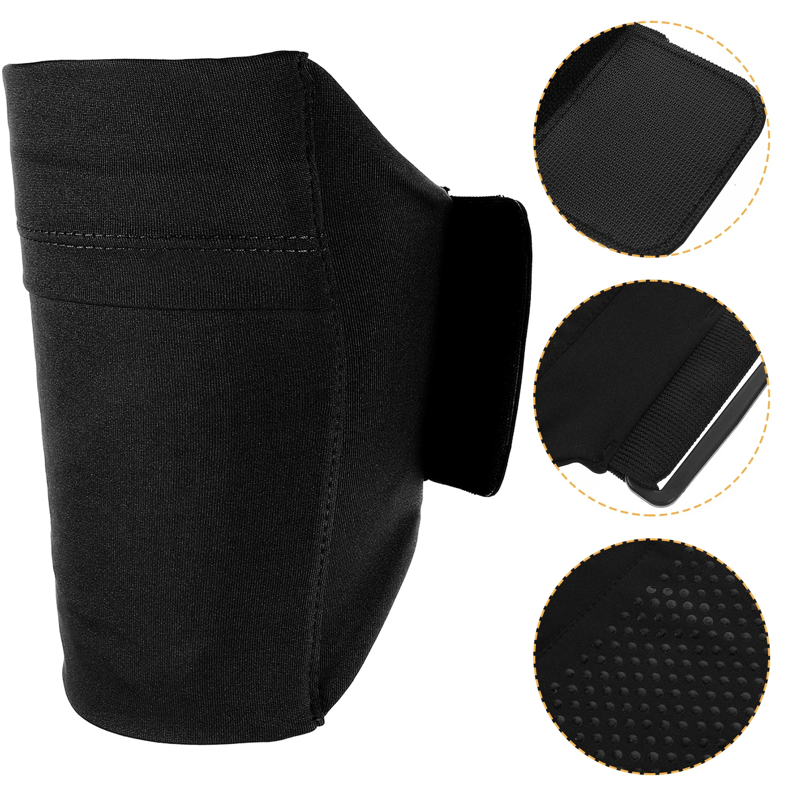 2Pcs Running Leg Bag Cell Phone Leg Bands with Elastic Strap for Traveling Outdoor Activities Non-Fade Deform Resistant