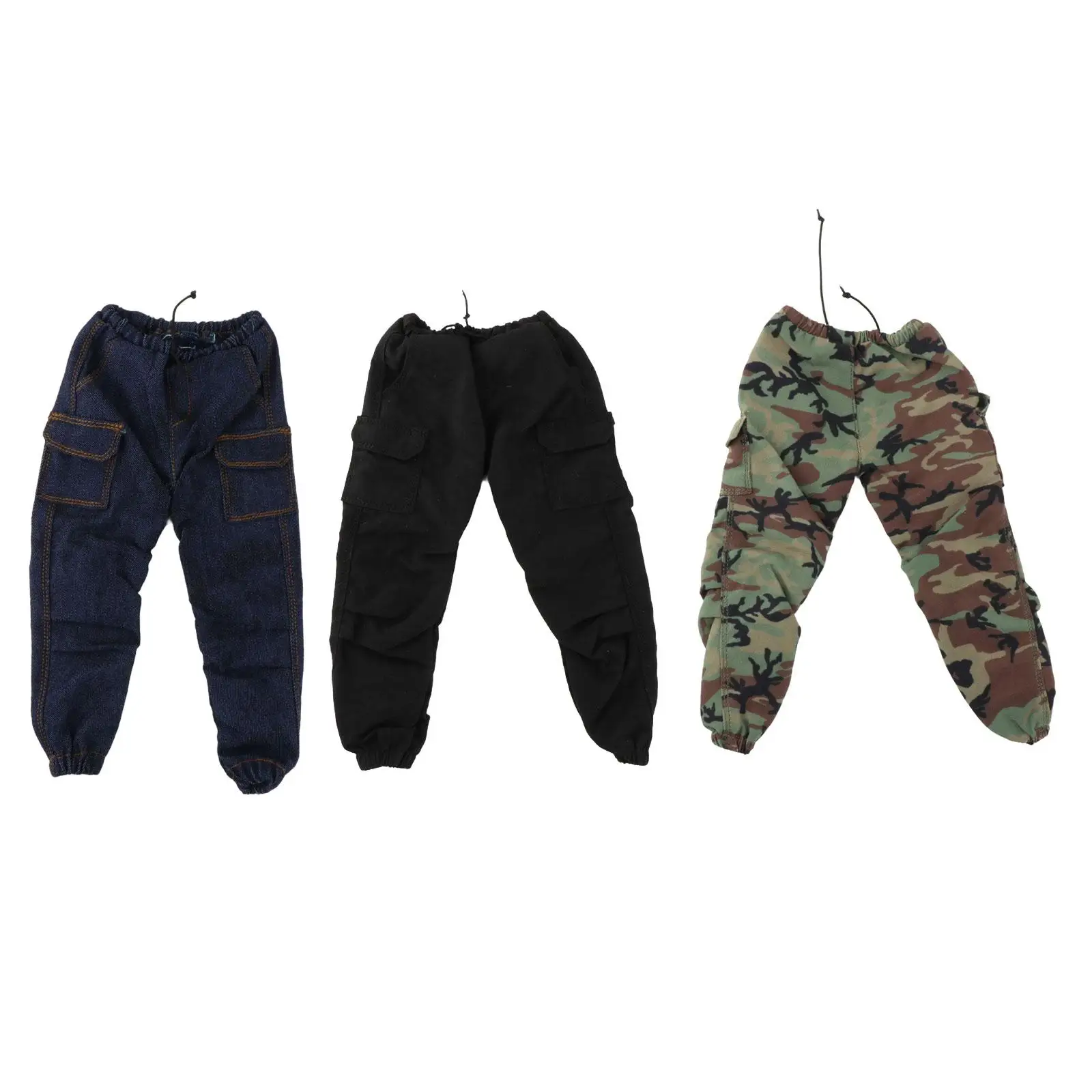 Figura masculina 1/6, ropa para muñeca, pantalones de Hip Hop informales para figura de acción de 12 pulgadas