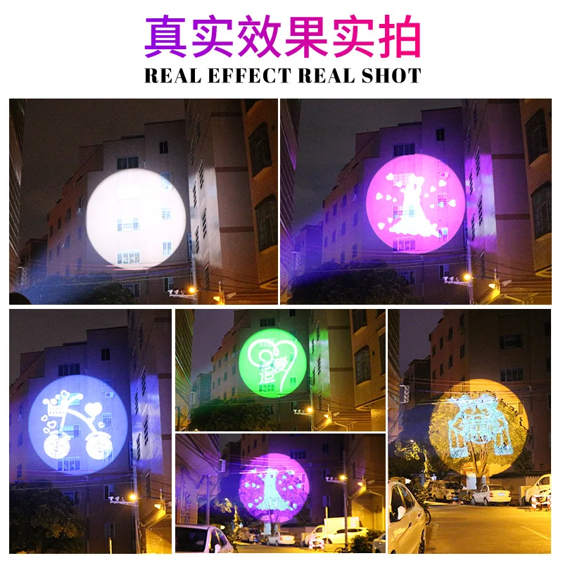 Stage performance follow-up light highlight double focus wedding remote high definition tracking spotlight