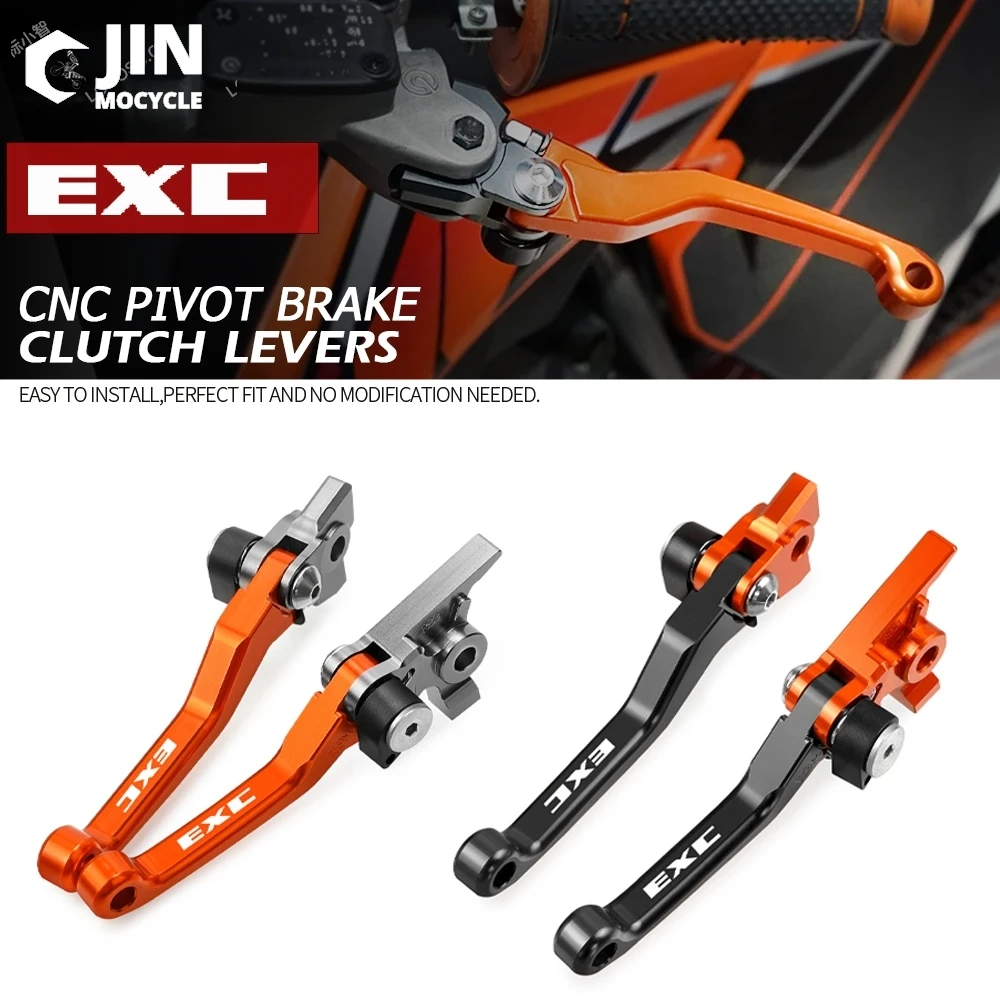 CNC Dirt bike For EXC300 EXC250 EXC EXCF SX SXF XC XCF XCW 250 300 350 400 450 500 2014 -2023 2022 Motorcycle Brake Clutch Lever