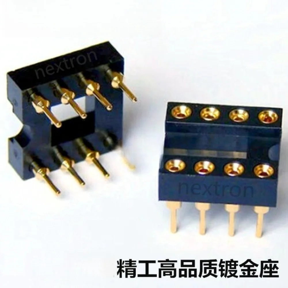 Seiko Full Gold-plated IC Socket Base Single Op Amp Double Op Amp Four Op Amp DIP8/14/16/28 Feet