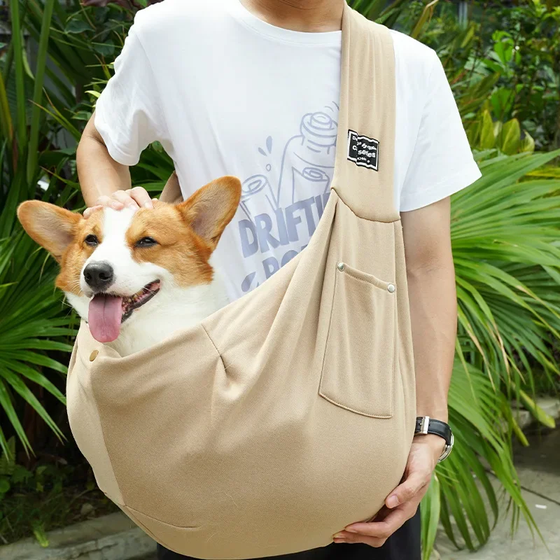 Adjustable Pet Dog Carrier Bag Outdoor Travel Puppy Portable Breathable Single Shoulder Bags Large capacity Cat Dogs Supplies