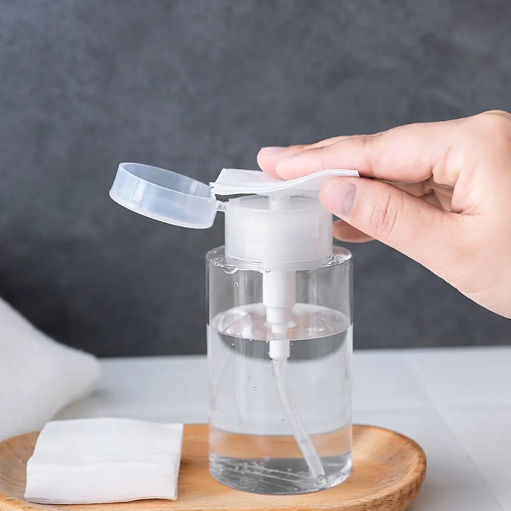 

3pcs Travel Bottles Transparent PETG PP Material Hand Pressure Containers Empty Refillable Shampoo Lotion Cream