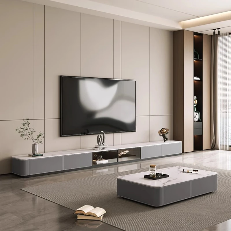 شاشة عرض طاولة تلفزيون إيطالية بسيطة لصالونات الترفيه على الحائط وغرفة المعيشة وحامل تلفزيون لبيت الدمى وأثاث Archivadores #6