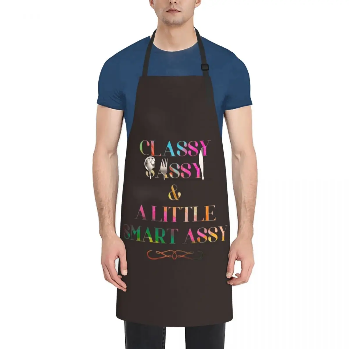 

Classy sassy a lil smart assy Apron kitchen utensil Woman Kitchen Apron