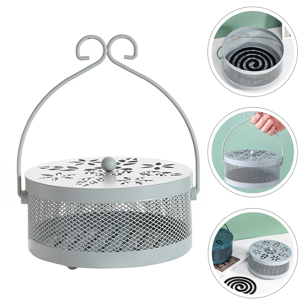 

1Pcs Iron Art Incense Burner Decorative Rack Aroma Furnace Ornament for Indoor Outdoor Aromatherapy Display