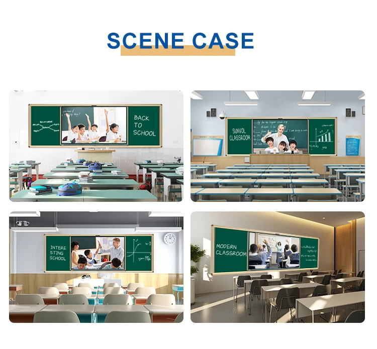 Push Pull Pizarra Tamanho Grande Escrita Pizarras Interativas Inteligentes Para Sala de Aula