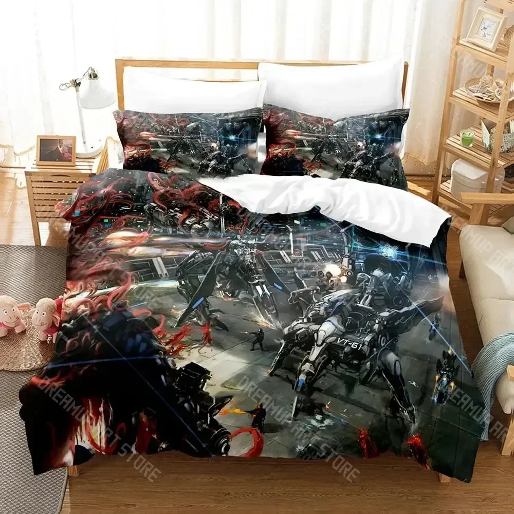 2026 Cool Sci Fi Battle Bedding Set Single Twin Full Queen King Size Bed Set Adult Kid Bedroom Duvetcover Sets Aircraft Tank