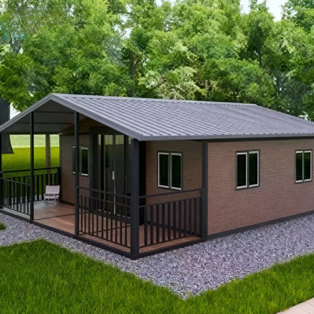 20Ft Steel Foldable Prefab Expandable Container House Earthquake‑Resistant Structure With 4‑Bedroom Living‑room