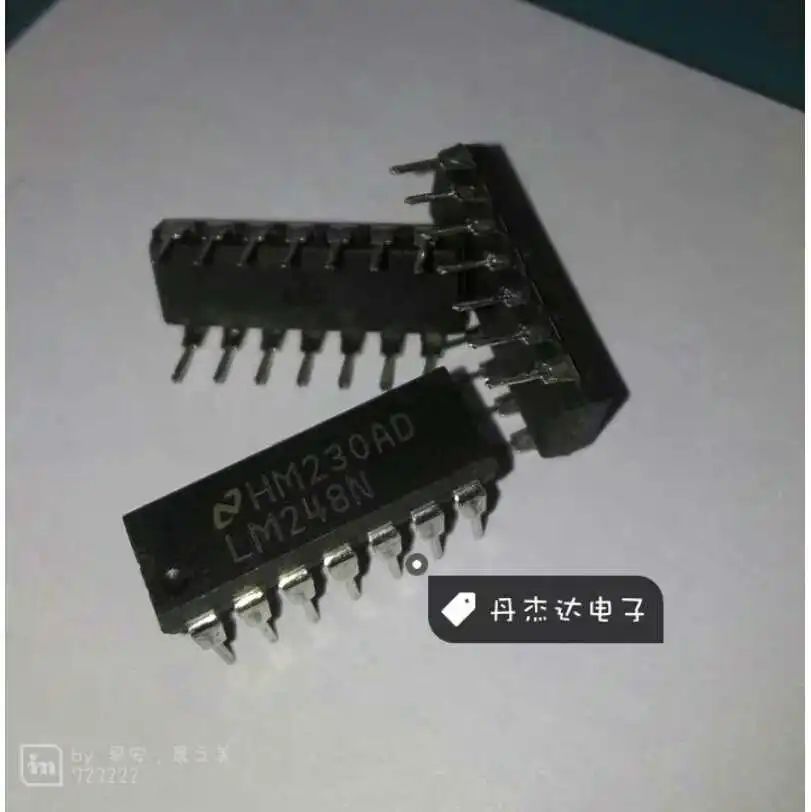 

30pcs original new 30pcs original new LM248N linear instrument operation buffer IC 248 LM248 DIP14