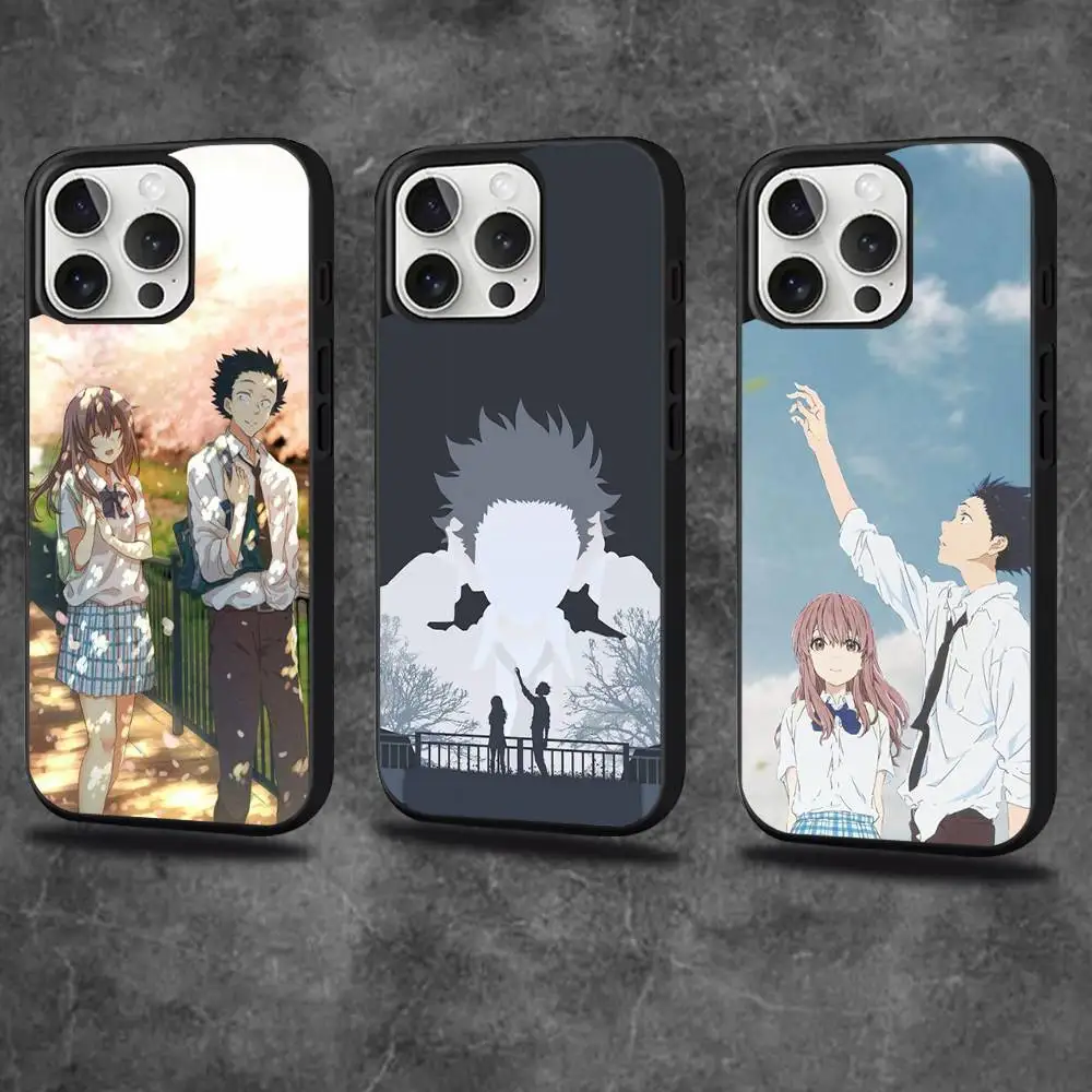 

Anime A S-Silent V-Voice Phone Case For iPhone 17,16,15,14,13,12,11,Pro,Max,Plus,Mini,SE4,E Magnetic Magsafe Wireless Charging