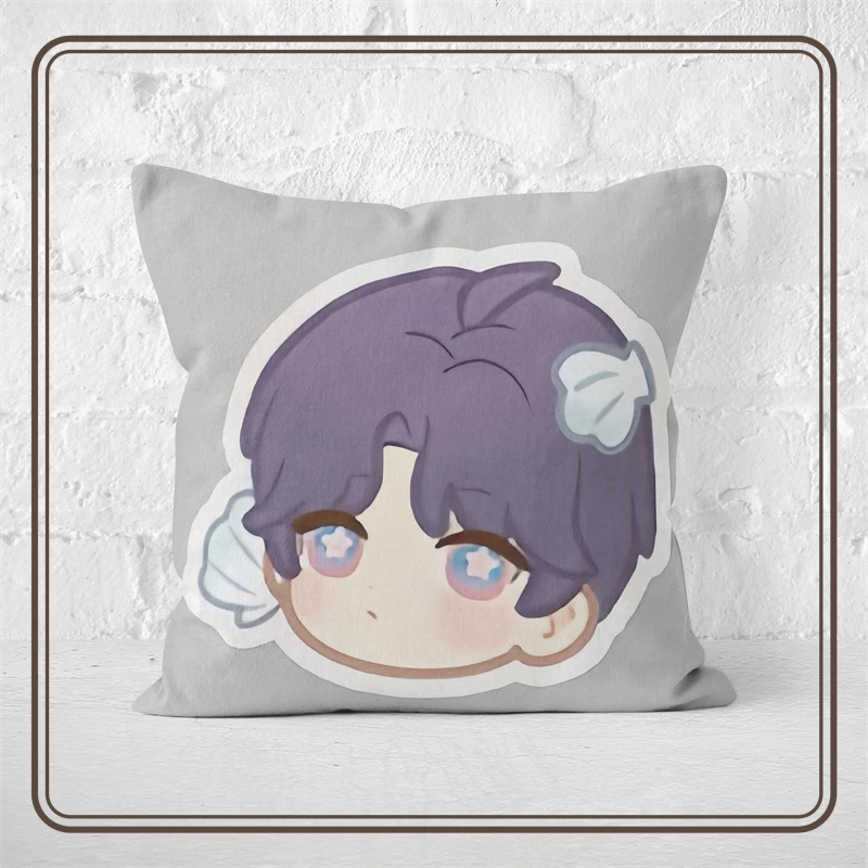 

Anime Unisex Game Love and Deepspace Cos Rafayel Zayne Xavier 40cm Simple Cartoon Cute Skin Plush Nap Pillow Gift