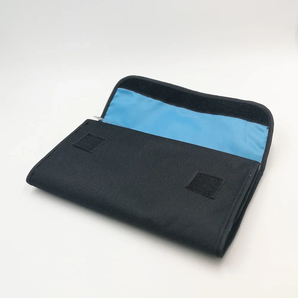 접이식 렌즈 필터 백, 소프트 카메라 렌즈 필터 파우치, 30mm-82mm ND UV CPL 렌즈 필터 거치대 지갑 케이스, 3 4 6 포켓