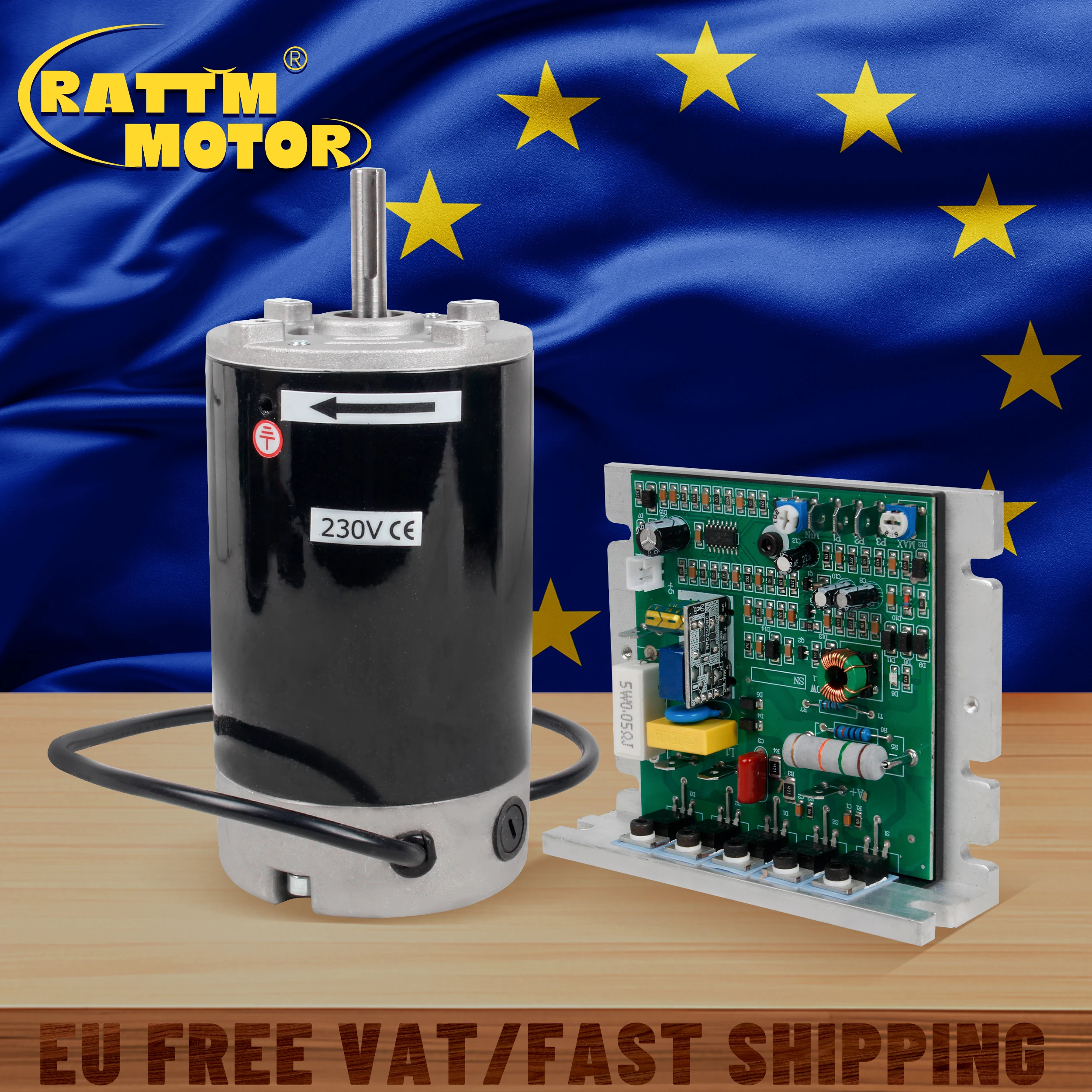 【IVA gratuita UE】 550W 750W DC spazzolato Mini tornio motore 220V per CJ 0618 CD 210V WM 210V tornio parte macchina accessori strumento