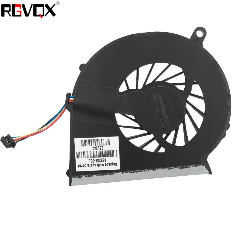 New Laptop Cooling Fan For HP CQ58 G58 655 G57 DFS531205MC0T NFB76B06H NFB76B05H Cooler/Radiator CPU Cooler