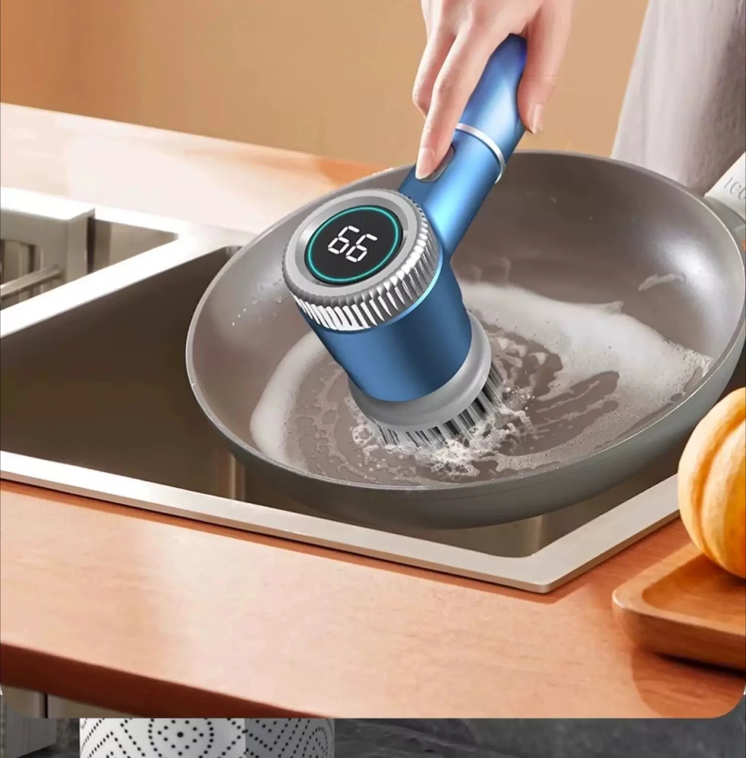 Wireless Charging Type, Electric Cleaning Brush, Multi-functional Household High-power, Strong Shoe Brush