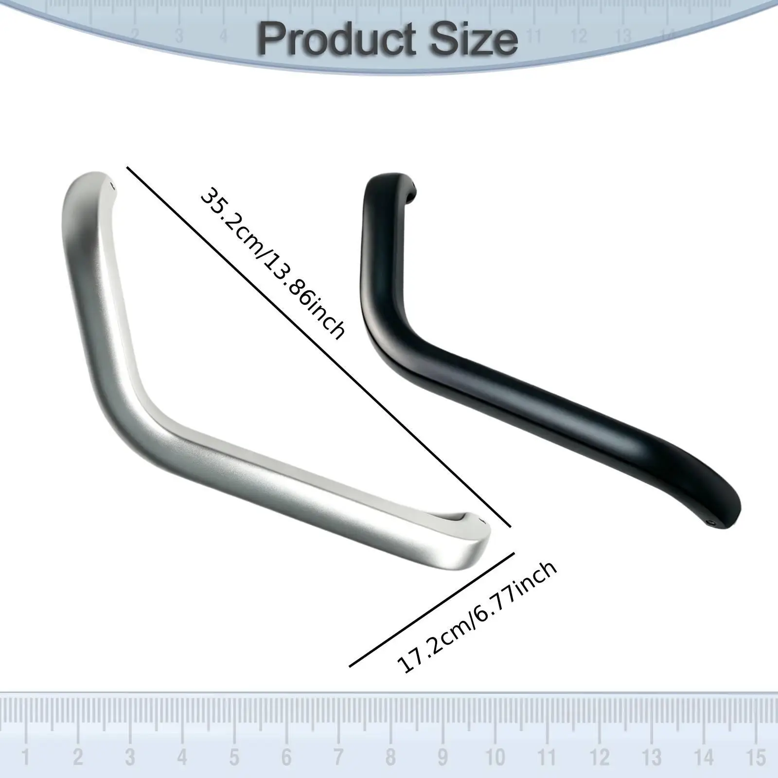 RV Grab Bar Automotive Entry Installation Support Camping Accessories Entry Door Handle for Trailer