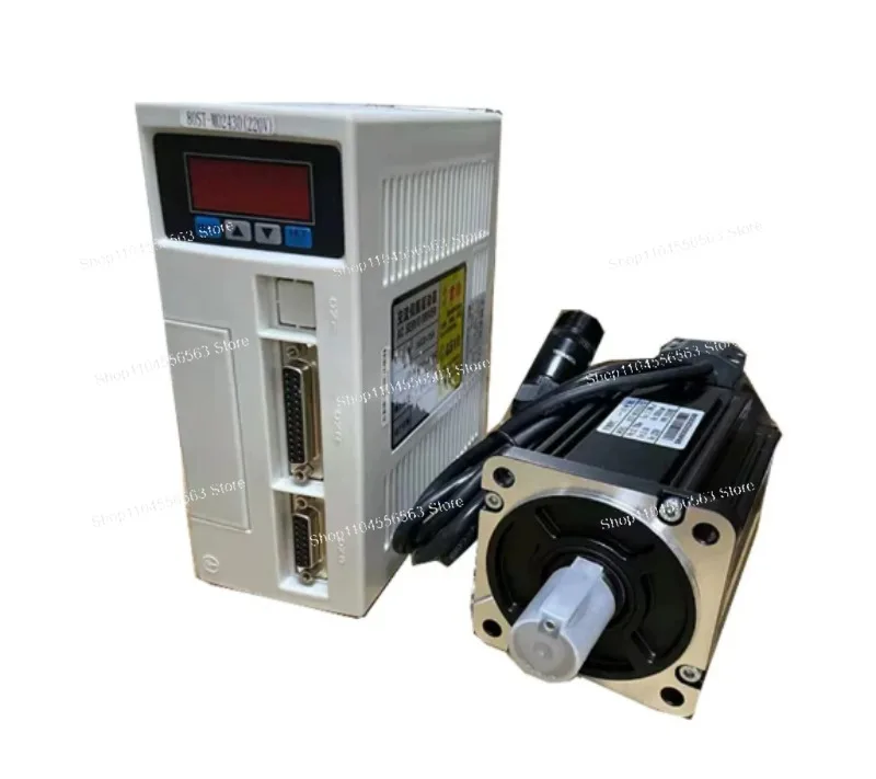 220V 750W AC Servo Motor 80ST-M02430: 2.39N.m 3000rpm, IP65, with Driver for CNC/Automation