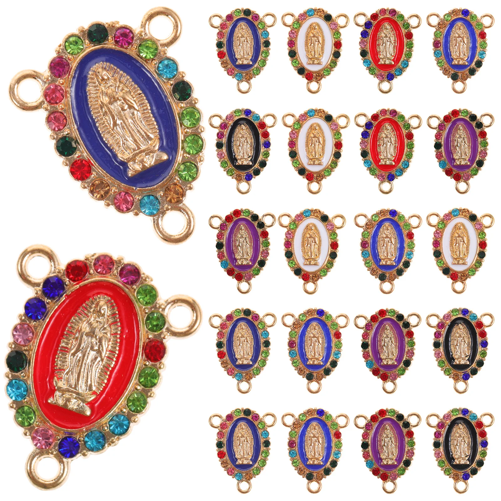 

24 Pcs Pendant Elegant Charms Jewelry Making Accessories Alloy Necklace for Chain Necklaces Outstanding