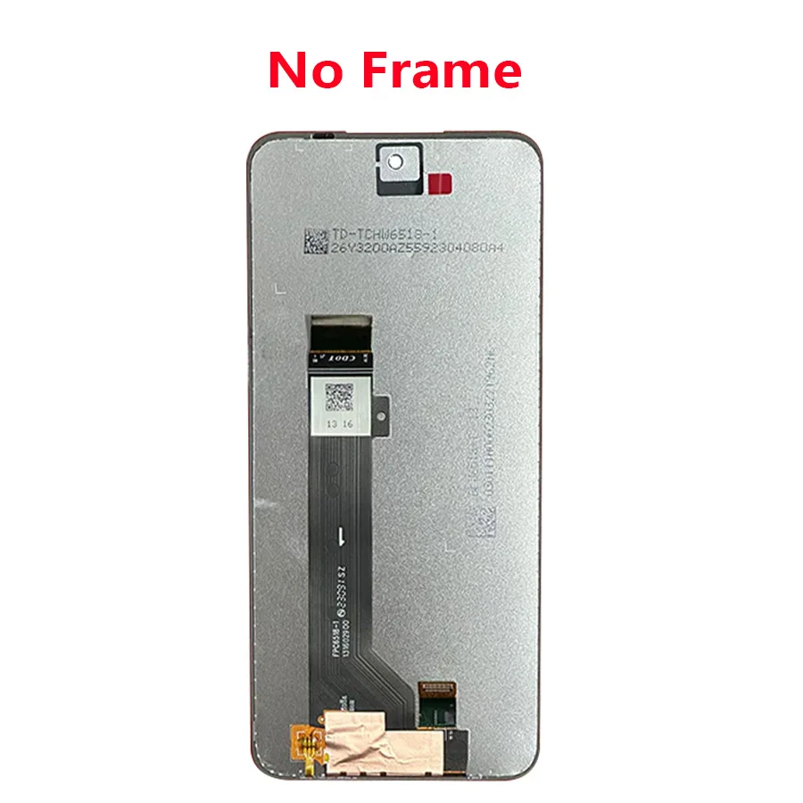 6.5 "pour Motorola Moto G13 LCD écran tactile panneau Digiziter assemblée écran remplacement pour Moto G23 LCD avec cadre
