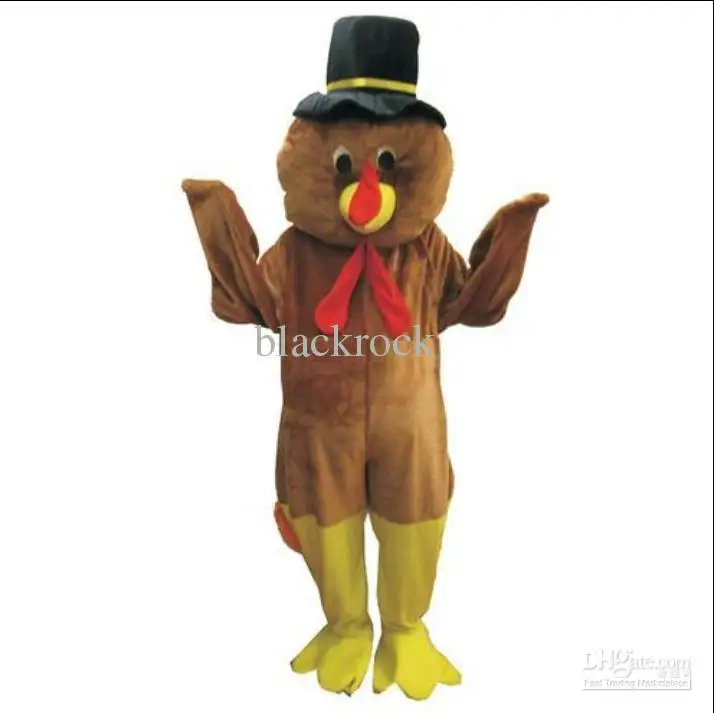 

New Adult Best Sale Turkey Suit Animal Cartoon Mascot Costume Christmas Fancy Dress Halloween Mascot Costume