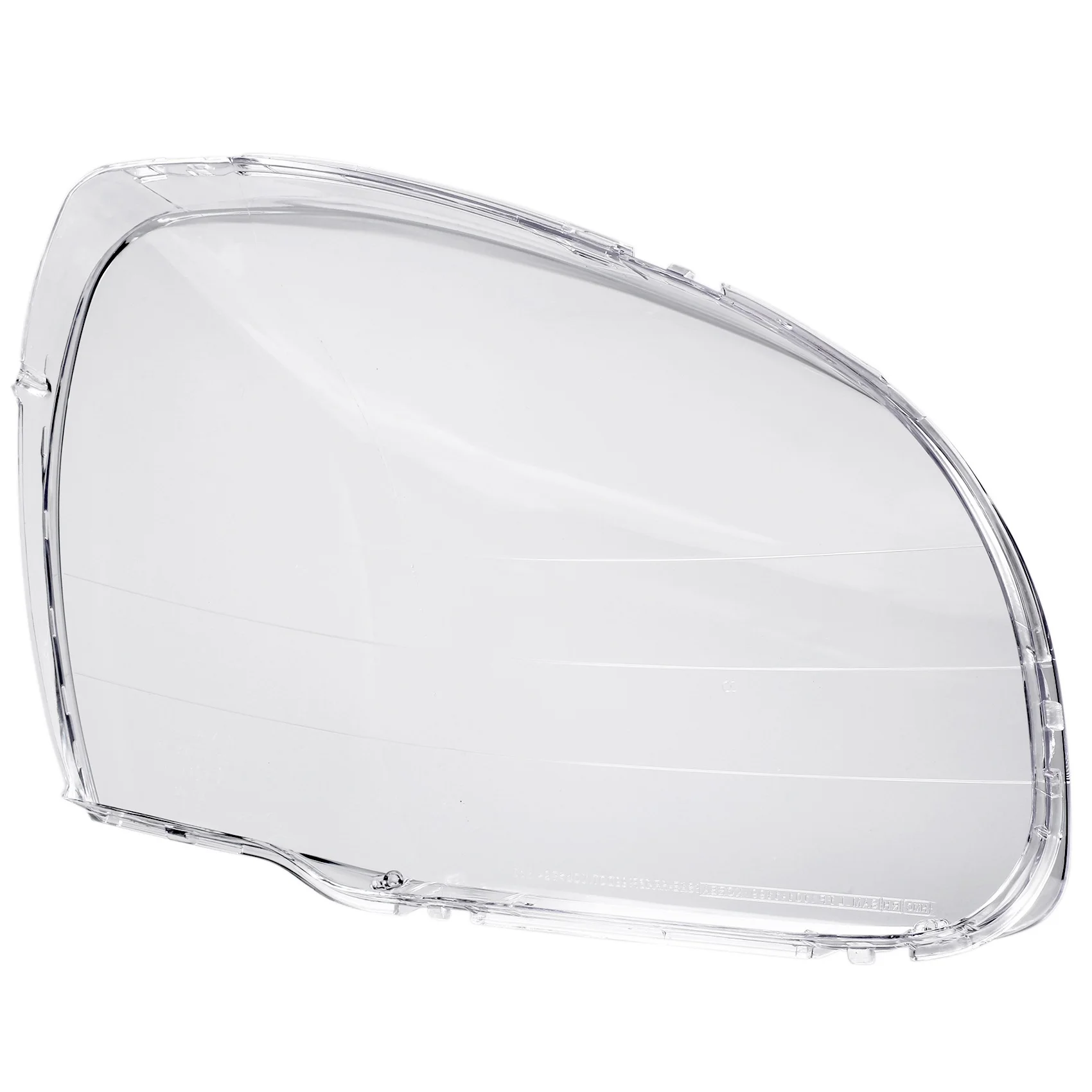 AEA7-1 Pair For Santa Fe 2001 02 03 04 05 2006 Car Headlight Lens Cover Head Light Lampshade Front Auto Light Shell