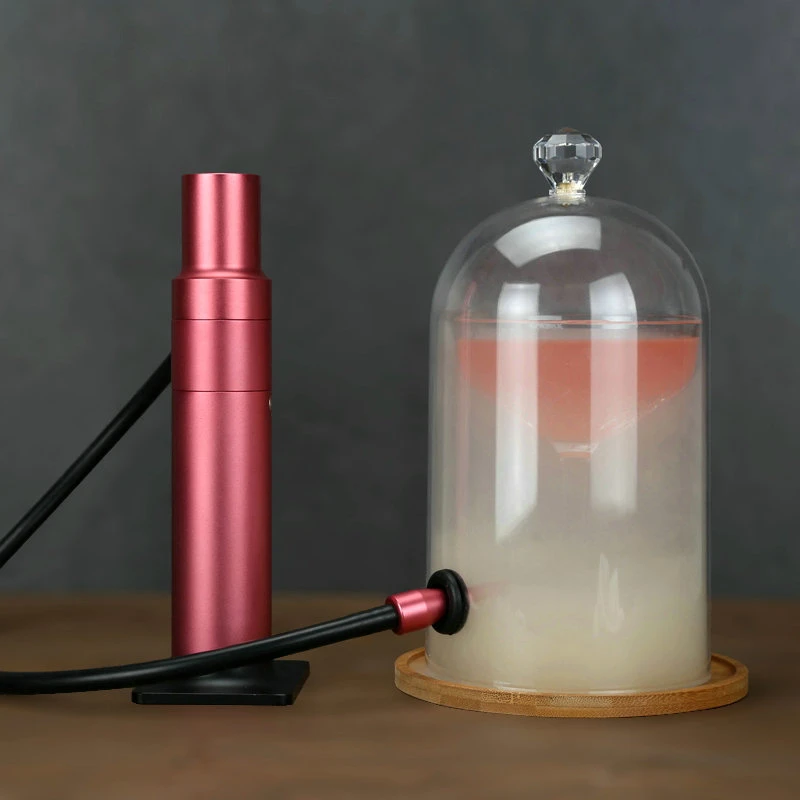 Spanish Manufacture Food Smoking Gun Smoker Handheld Food Smoker Professional Barware Bar Tools