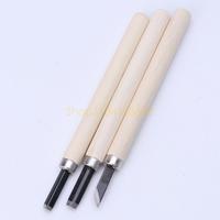 02DC 10 pcs Set Hand Wood Chisels Carving Knife For Basic Woodcut Working Tool New