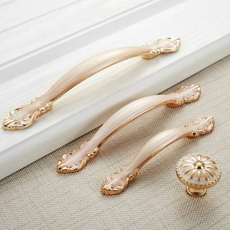 Cabinet Handles Desk Drawer Pull Furniture Door Knob for Cabinet Knob  Drawer Wholesale Furniture Hardware Kitchen Accessories