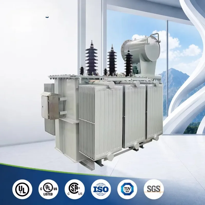 630kVA S20 Oil Filled Power Distribution Transformer 10kV 11kV to 400V Outdoor Three Phase Transformer