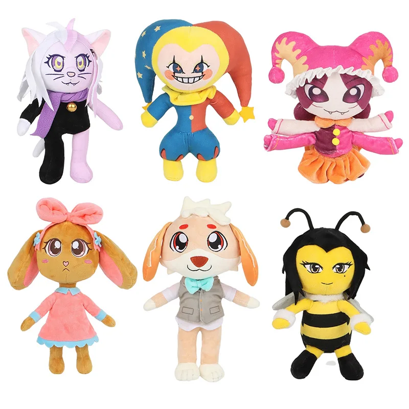 

23-34cm New Dolly's Factory Plush Stuffed Cartoon Doll, Game Character Plush, Home Decor Collection, Cute Doll Birthday Gift