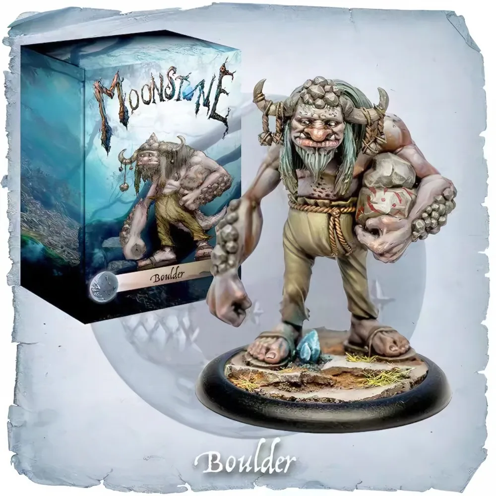 

комплект модели, комплект из смолы MoonStone Boulder the Troll