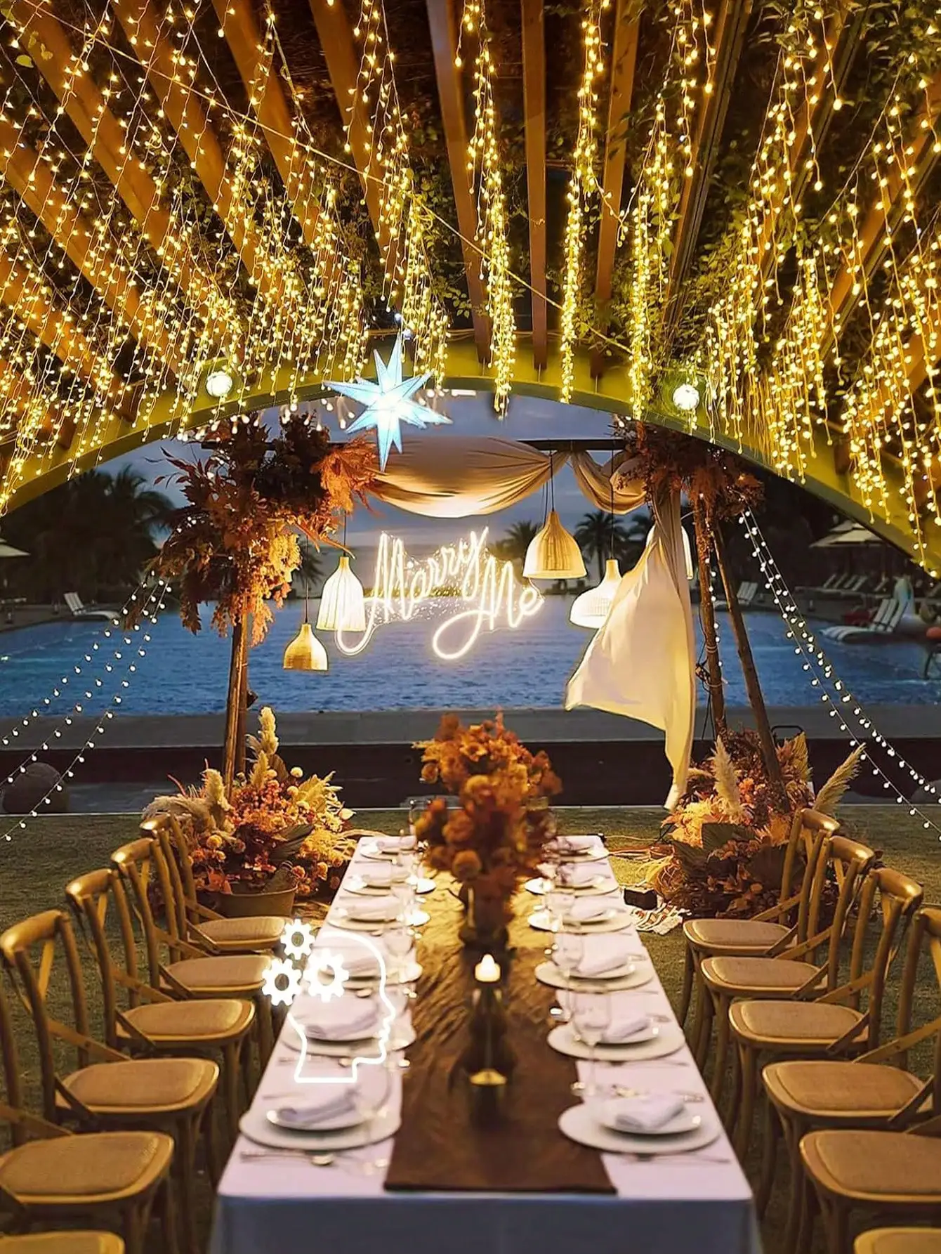 ไฟประดับพลังงานแสงอาทิตย์แบบแขวน 1 ชิ้น: ไฟ LED 97/160 ดวง กันน้ำ 8 โหมด สำหรับตกแต่งสวน วันหยุด และงานปาร์ตี้