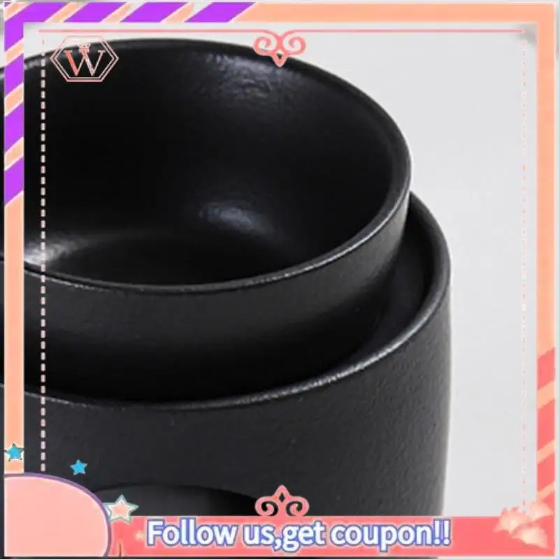 Upgraded 3 In 1 Tranquilize Essential Oil Furnace 100Ml Home Fragrance Stove Candle Heating Censer Ceramics Incense Burner
