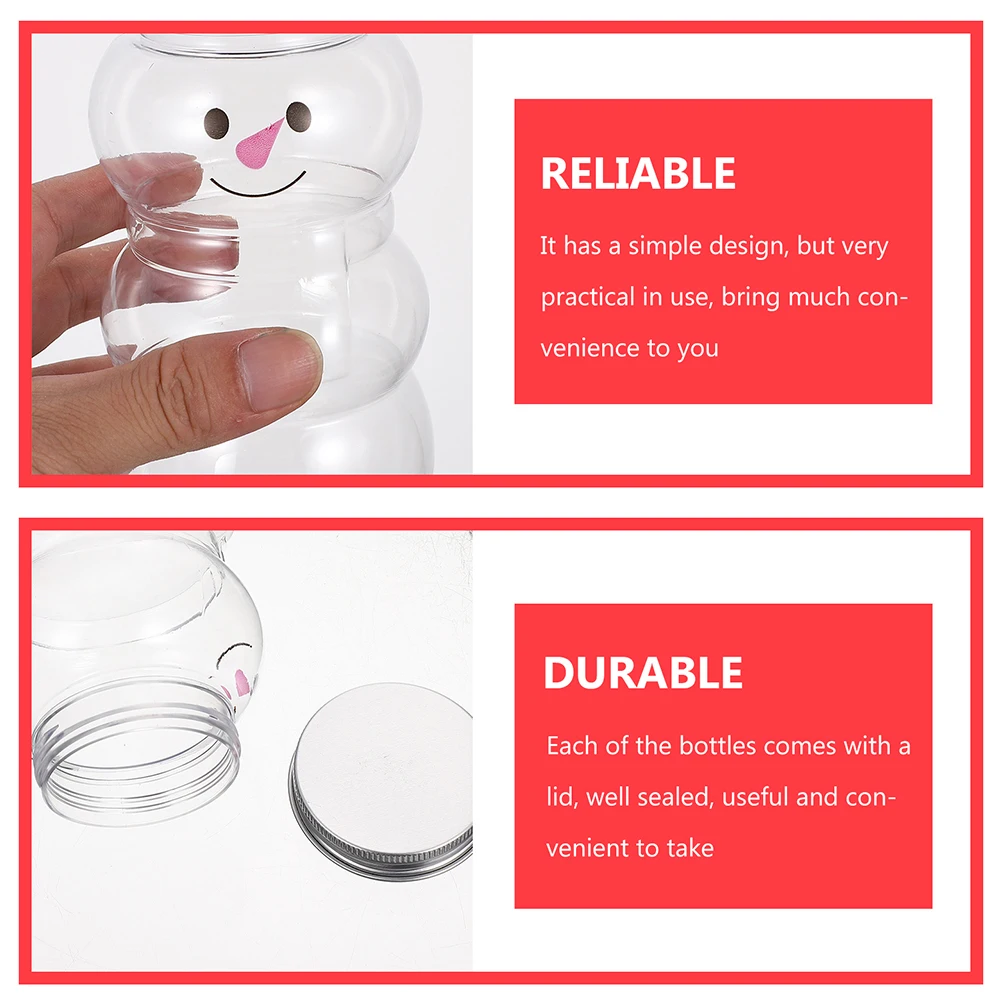 

8 шт. герметичные упаковочные бутылки премиум-класса для домашних животных, прозрачные бутылки для сока для хранения молочных напитков, портативные герметичные контейнеры для напитков