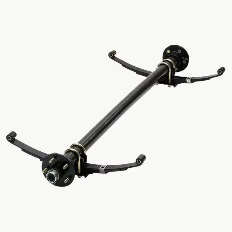 Factory Quality Torque Axle Trailer Axle Suspension Horse Leaf Spring Trailer Torsion Strap Electric Brake