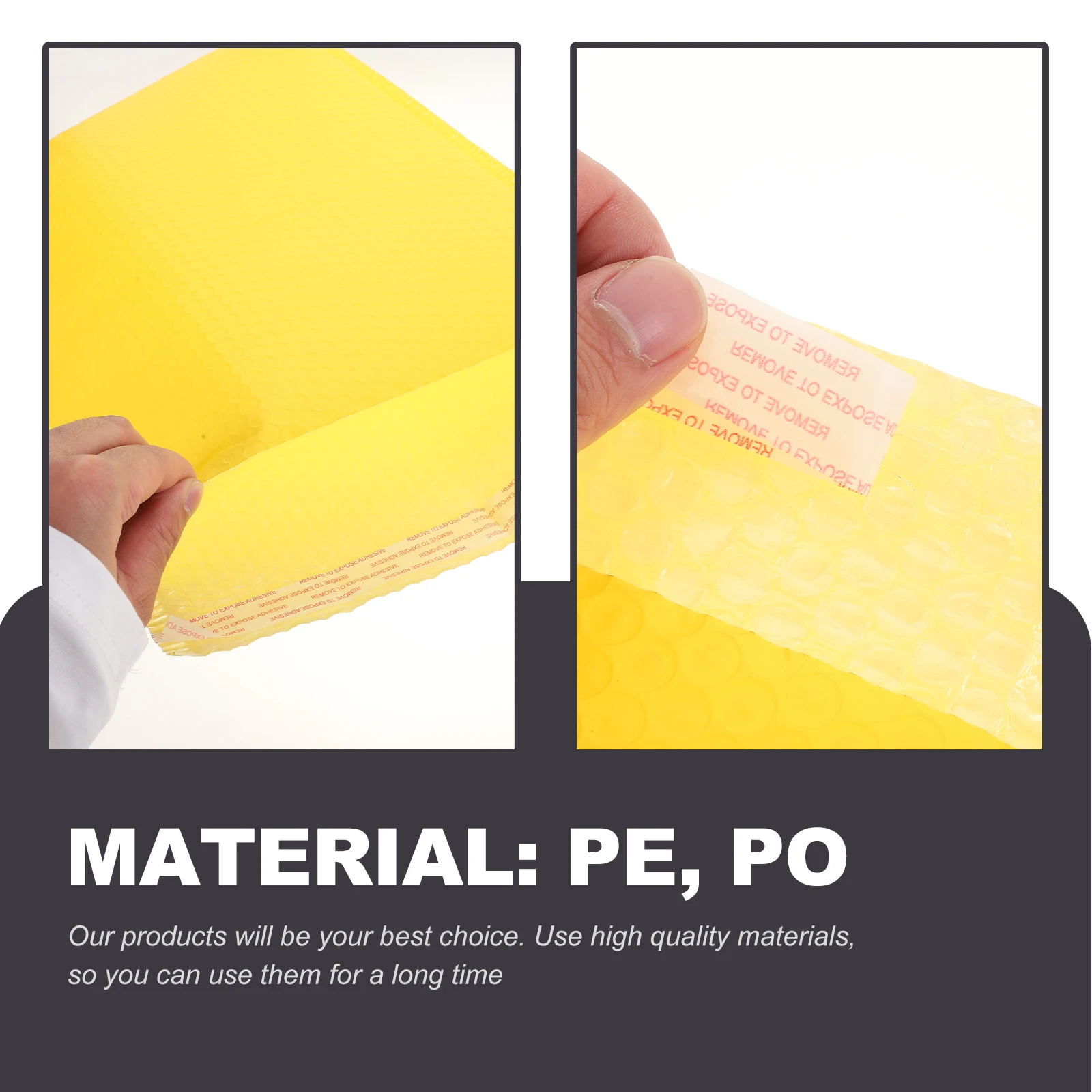 25PCS Waterproof Shockproof Packaging Envelopes Lightweight Protection Pouches Files