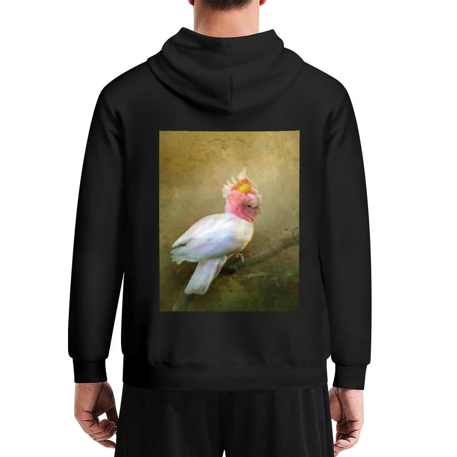 

Major Mitchell's Cockatoo Hoodie men's sweat-shirt autumn new products men's coat men's winter sweater new hooded tee