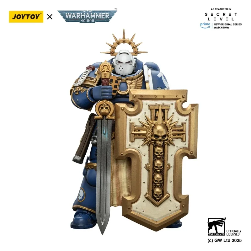 

Special OfferJOYTOY Warhammer 40K 1/18 Action Figure Ultramarines Levantus with Power Sword Anime figures Toys Molin stock now