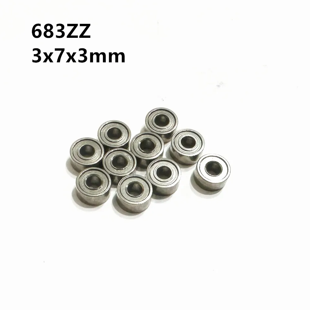 

683ZZ L-730ZZ 3x7x3mm Miniature Deep Groove Ball Bearings Small Motor Model Bearings