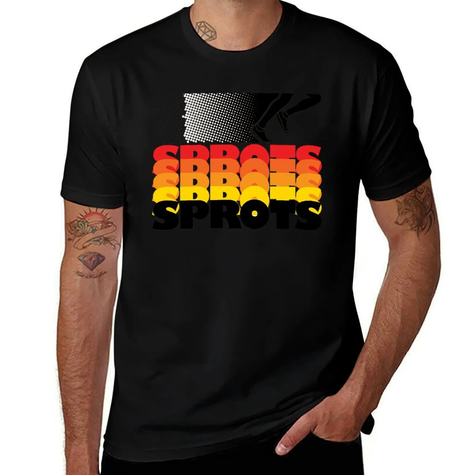 Buzzfeed Unsolved Merch Sprots Orange T-Shirt Dry Fit Athletic Short Sleeve Shirt