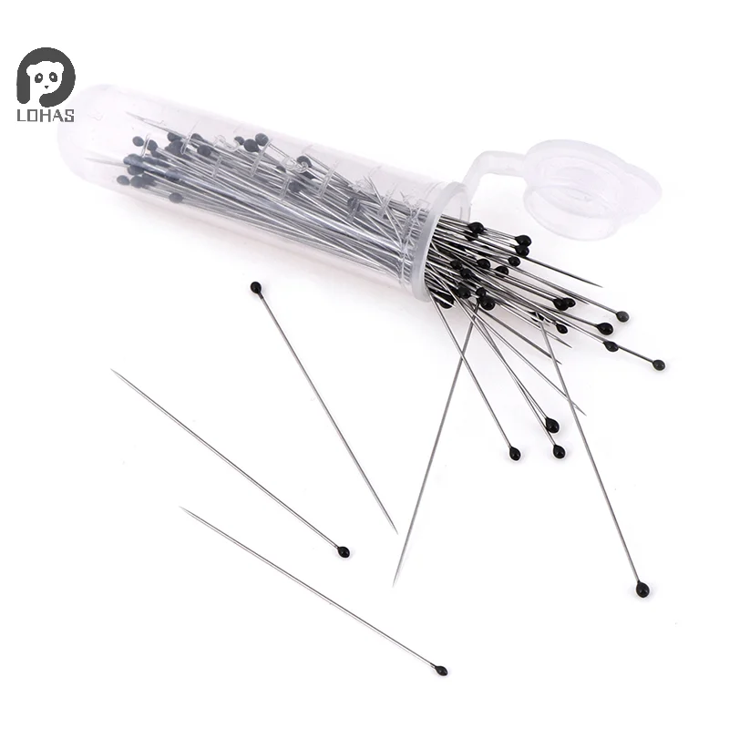 100pcs 0.38mm stainless steel insect pins specimen pins for school lab education