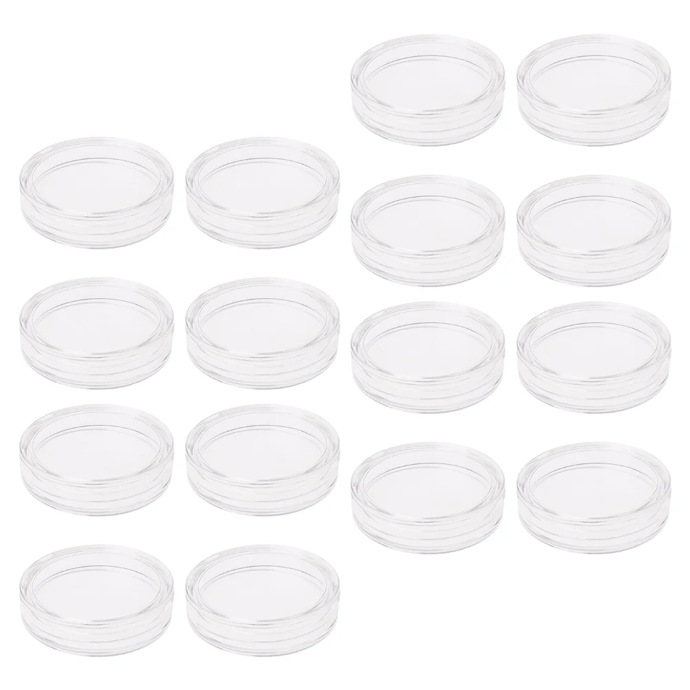 

20 Pcs Supplies Coin Safe Capsules Storage Boxes Acrylic Sealed Organizer for Collectors