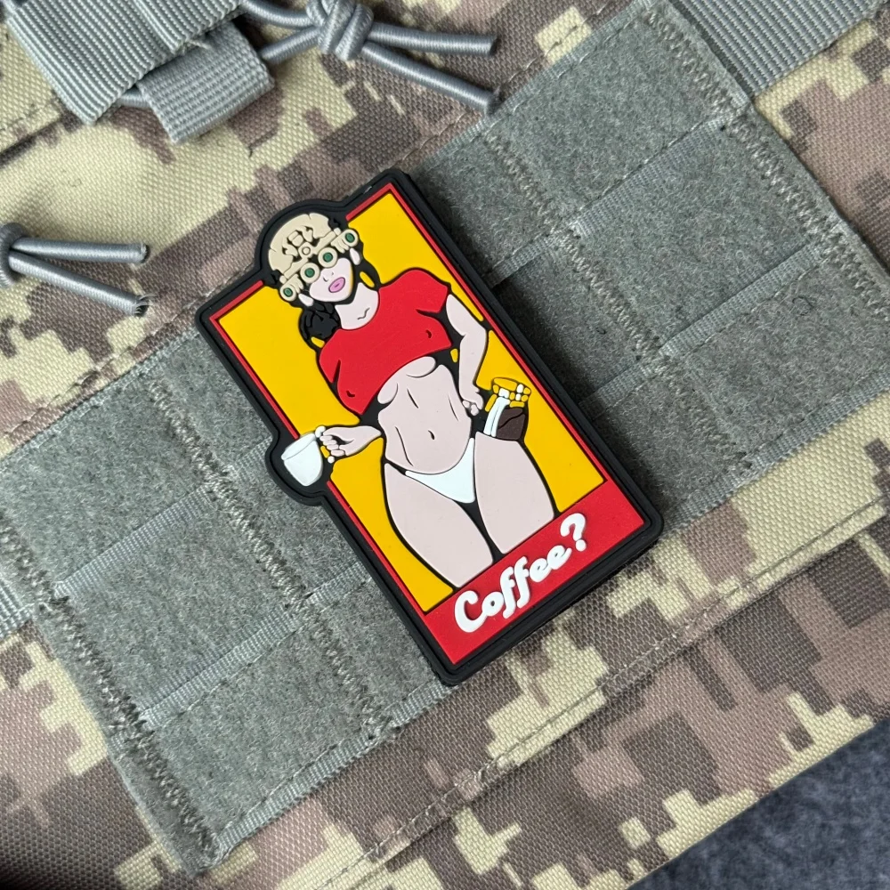 3D PVC Patch Tactical Waifu 