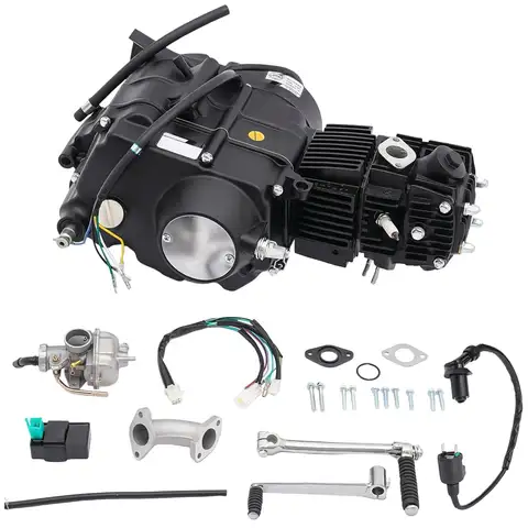 110CC Engine Motor Kit with Kick Start & Carburetor & 4 Speed with CDI System for Honda CRF50 CRF70 XR50 XR70 Z50 Pit Dirt Bike