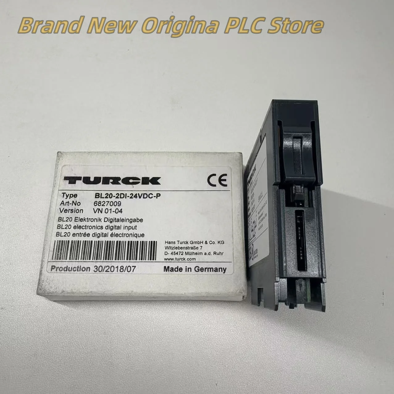 Novo módulo plc original BL20-2DI-24VDC-P 6827009 BL20-4DO-24VDC-0.5A-P 6827023