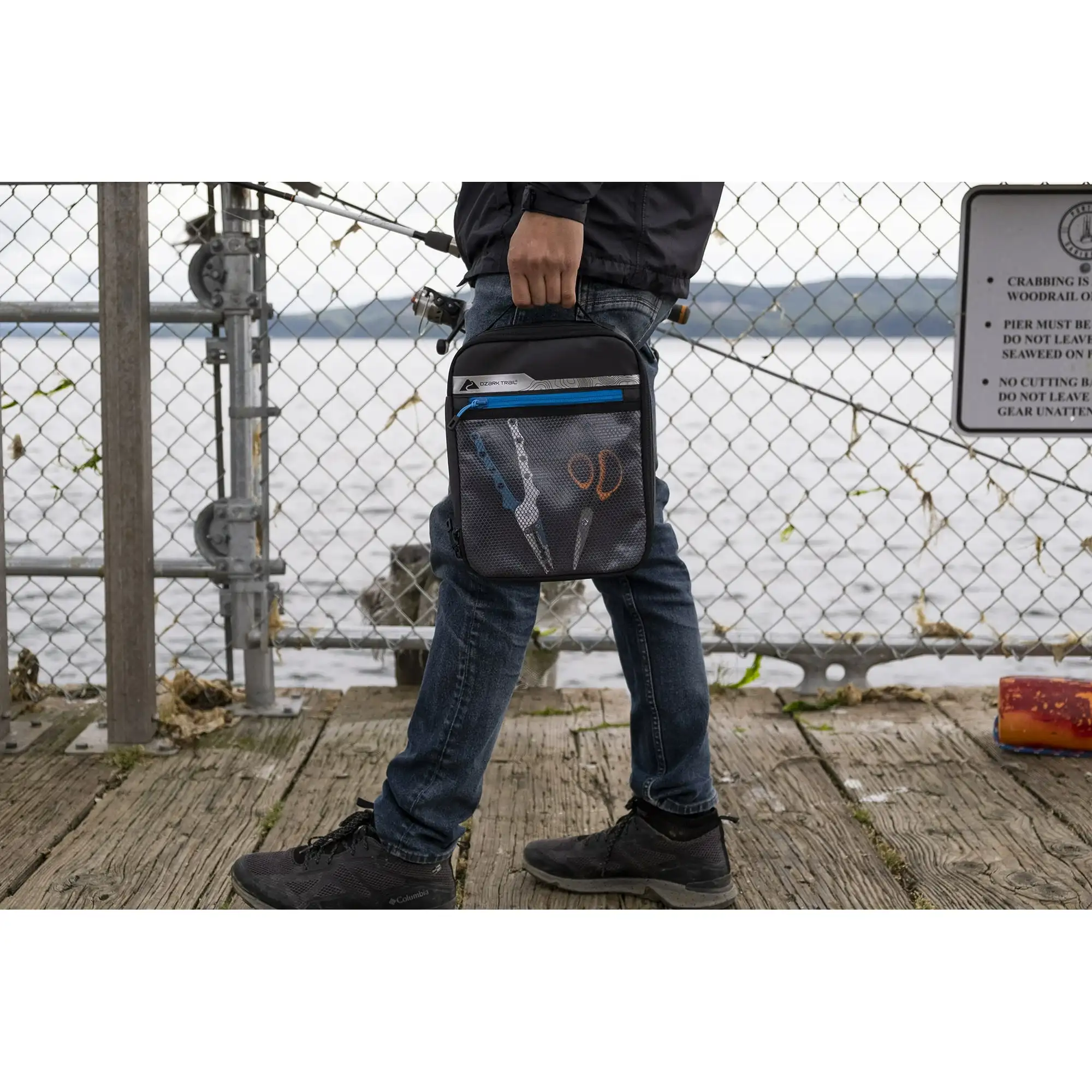 

Saltwater Tackle Fishing Storage Bait Binders with Reseal Bags,
