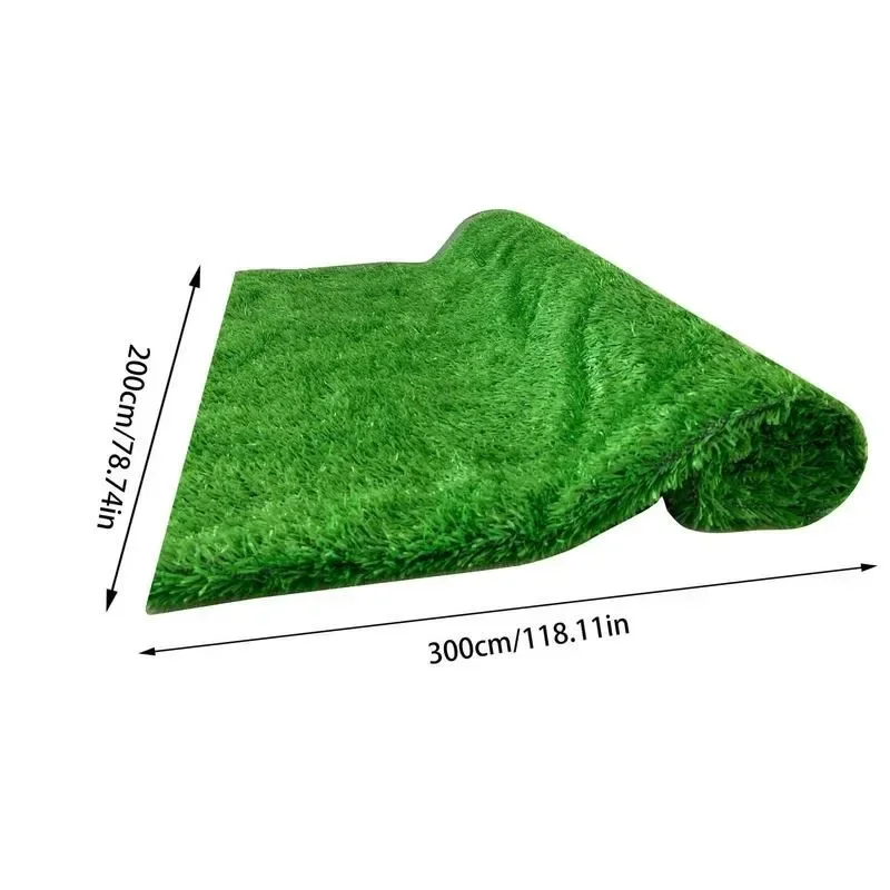 Grass Mat Green Artificial Grass Fake Lawn Landscape DIY Garden Simulation Moss Lawns Mats Indoor Outdoor Decorations Home Decor