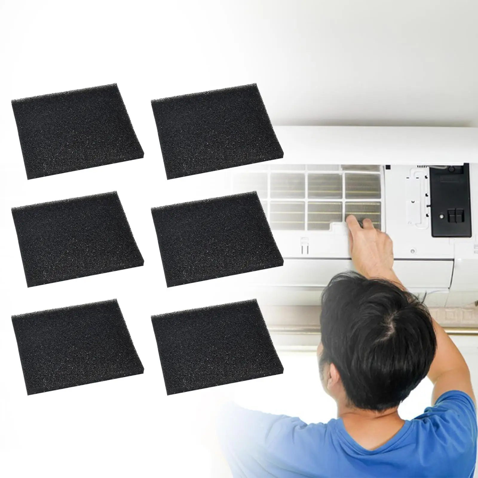 

6-компонентные фильтры для компостного бака, листы, аксессуары, очень толстые фильтры, впитывающие запахи, запасные части для пищевых отходов